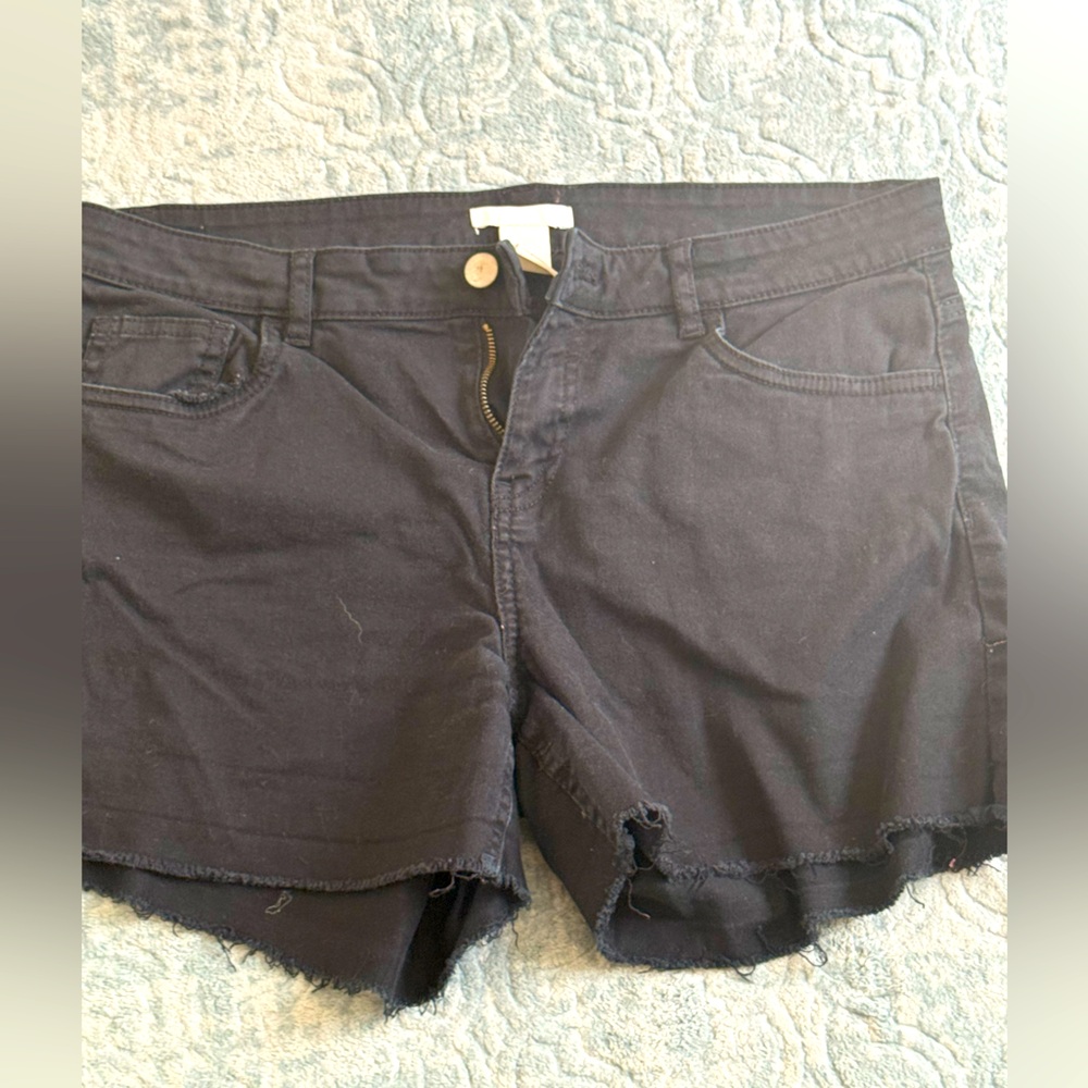 H&M Dark Denim Jean Shorts